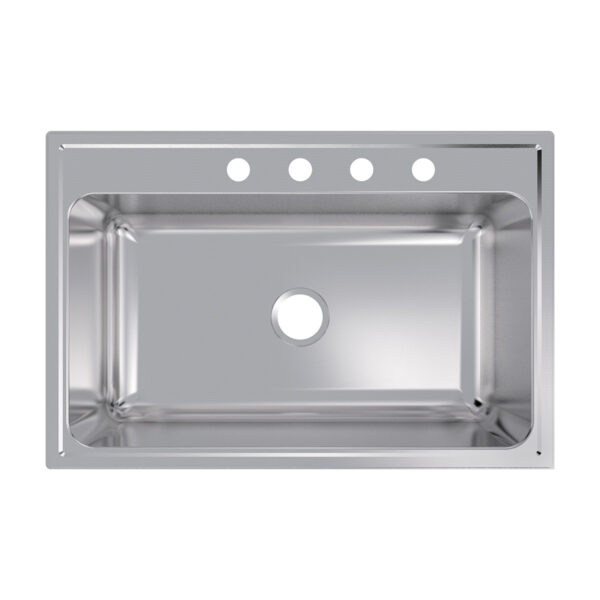 482-7829 Large Single Bowl Top-Mount Sink